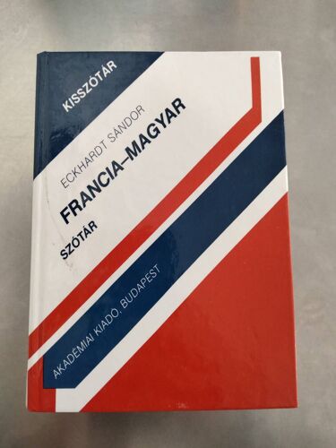 Dictionnaire Français-Hongrois, Szotar Francia-Magyar