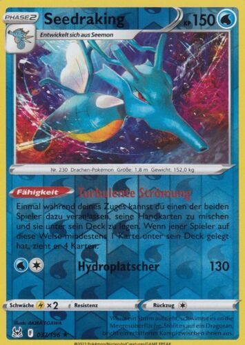 Carte Pokemon Origine Perdue / Hyporoi 037 - 196