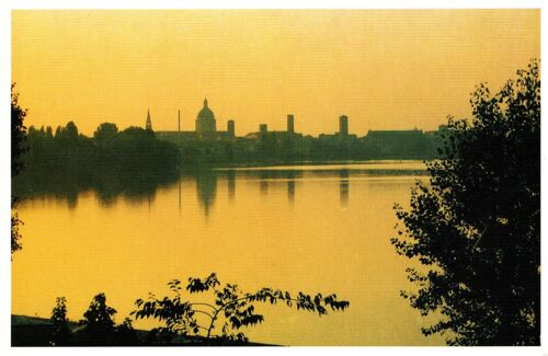 Carte Postale Italie Mantova Skyline