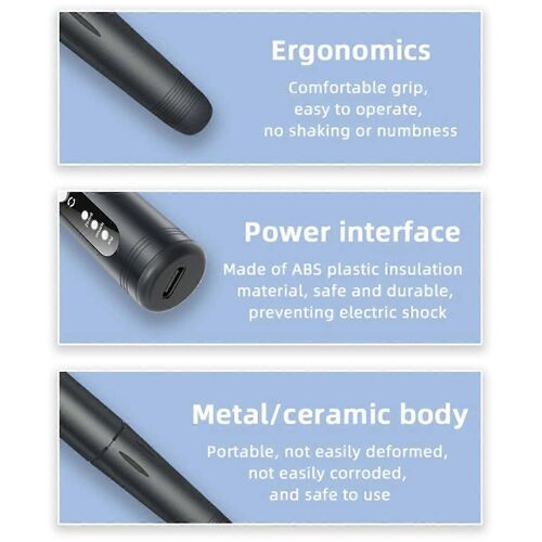 Clous électriques pour instrument Manucure sans fil Ensemble de pédicure Lime à ongles électrique USB rechargeable1800