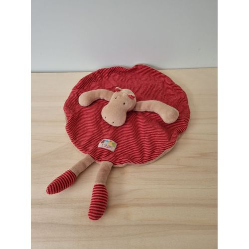 Doudou Hippopotame Les Loupios Moulin Roty