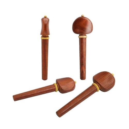 Acajou Acajou Violoncelle Peg Bouton Piano Shaft Poignée Bouton Quatre Chargé Violoncelle Spécial Musical Inst