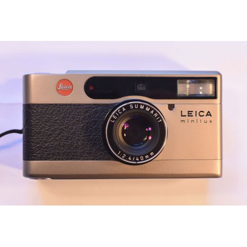 Leica Minilux - Appareil photo argentique 35mm - Objectif Leica summarit 2.4 40mm