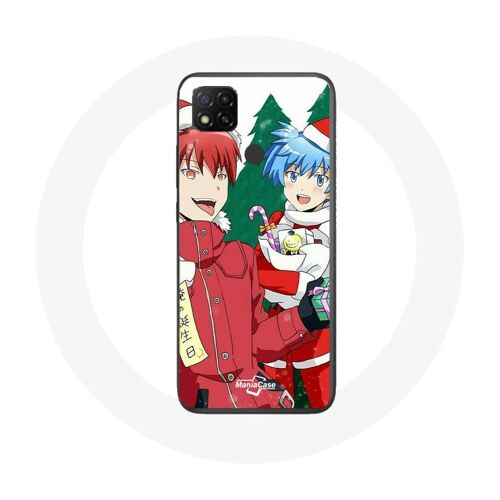 Coque Pour Xiaomi Redmi 9c Karma Et Nagisa Assassination Classroom Anime Christmas Day