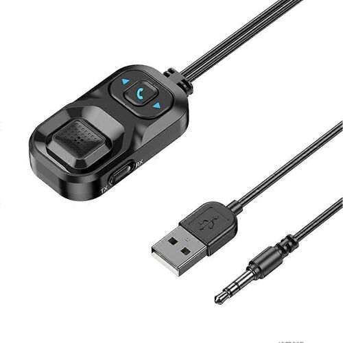 Récepteur Bluetooth de voiture AUX Voiture 3.5Mm Audio Bluetooth Adaptateur Transmetteur Bluetooth 5.1 Audio Adapter