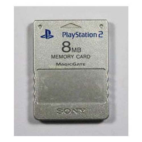 Carte Mémoire Ps2 8mb Argent
