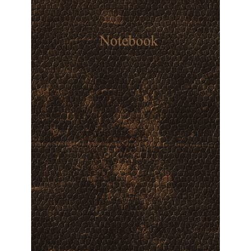 Executive Notebook: Executive Notebook For Work, Brown Vintage Hardcover Notebook Journal, Meeting Notes Note Book, 200 Lined Pages