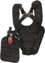 Bandoulière débroussailleuse Trimmer bandoulière Harnais Ceinture confortable strimmer Double Poitrine bandoulière