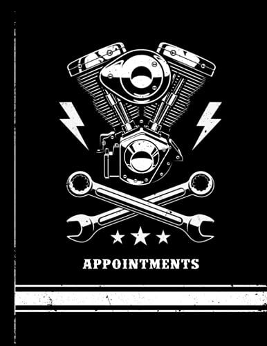 Mechanic Appointment Book 2021 - 2022: Auto Repair Garage Appointment Book 2021 / 2022: Yearly Overview / Month To View Calendar / Daily Appointments (15 Min Slots. 6am - 9pm) Notes And Contacts.