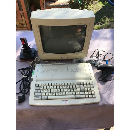 Amstrad CPC 6128 Clavier AZERTY – Comme Neuf, 100% Fonctionnel, CRTC 0 – Photos Dispo