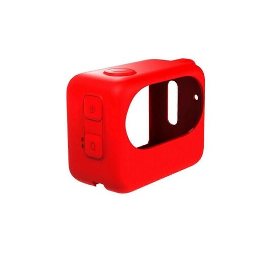 Pour GO 3 Thumb Camera Boîtier de charge Étui de protection en silicone multifonctionnel anti-chute, rouge