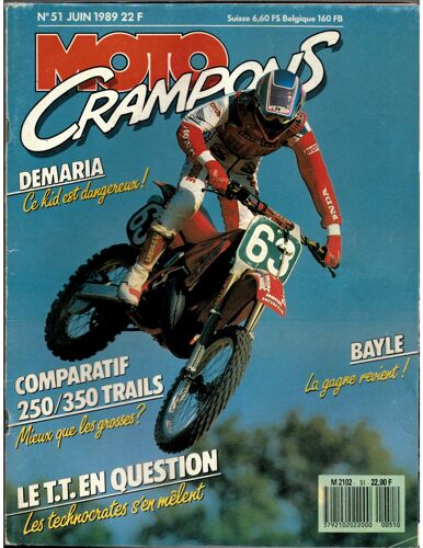 Moto Crampons N°51 : Comparatif 250/350 Trails, Mieux Que Les Grosses ? - Poster Gilles Lalay