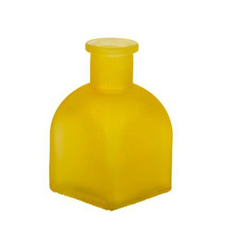 VASE VERRE LILOU 6X11X6CM 190ML JAUNE