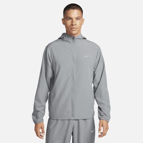 Veste À Capuche Dri-Fit Nike Form Pour Homme - Gris