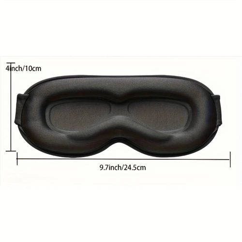 Masque Pour Les Yeux Tridimensionnel 3d De Haute Qualité Pour Hommes Et Femmes,Masque Pour Les Yeux Simple Bloquant La Lumière,Coussinet Nasal Adapté Au Bureau--Heise