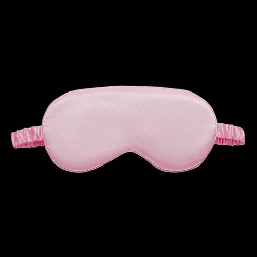 1 Pièces Masque De Couverture Des Yeux En Soie Imité Masque Pour Les Yeux De Sommeil Confortable Couverture Des Yeux Douce Masque De Nuit De Sommeil Outils De Soins De Bouclier De Sommeil Smyz006--Pink