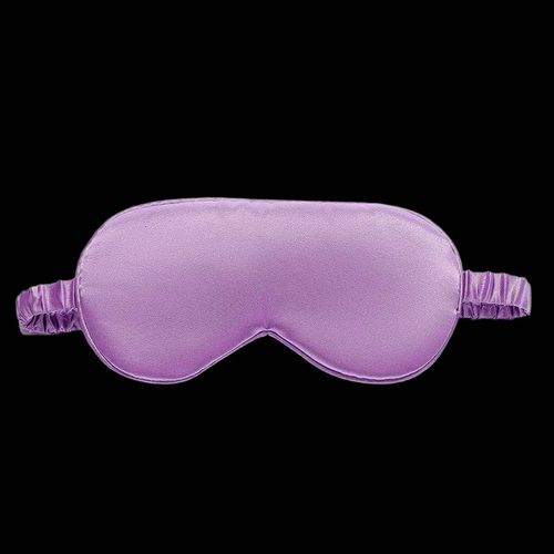1 Pièces Masque De Couverture Des Yeux En Soie Imité Masque Pour Les Yeux De Sommeil Confortable Couverture Des Yeux Douce Masque De Nuit De Sommeil Outils De Soins De Bouclier De Sommeil Smyz006--Purple
