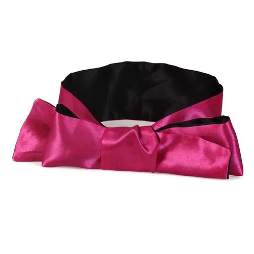 Injeye-Masque De Sommeil En Satin Pour Femme,Cyeux,Patchs Pour Les Yeux,Bandeau Mignon,Ruban,Sexy,Cadeau Surprise,Haute Qualité--Rosered