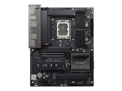 ASUS PROART B760-CREATOR - Carte-mère - ATX - Socket LGA1700 - B760 Chipset - USB 3.2 Gen 1, USB-C 3.2 Gen2, USB-C 3.2 Gen 2x2 - Gigabit LAN, 2.5 Gigabit LAN - carte graphique embarquée (unité...