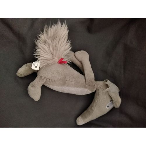 Doudou Peluche Loup Louve Gris Clair Fille Auzou
