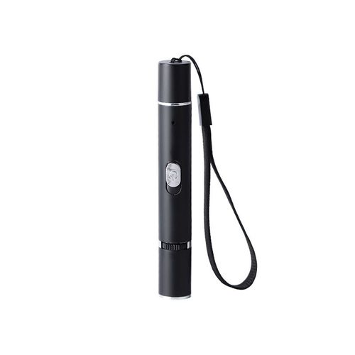 1 Pc - Le Noir - Lampe À Bois En Mousse Pour Chat Et Chien, Répulsif Pour Animaux De Compagnie, Détection De Champignons, Lampe De Poche Pour Vétérinaire, Costume Professionnel