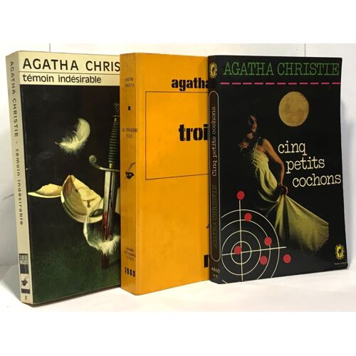 Témoin Indésirable + La Troisième Fille + Cinq Petits Cochons -3 Livres