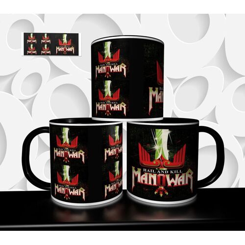Mug Tasse À Café - Groupe Rock Manowar 3654