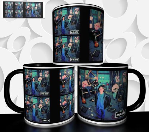 Mug Tasse À Café - Groupe Rock Oasis 3564