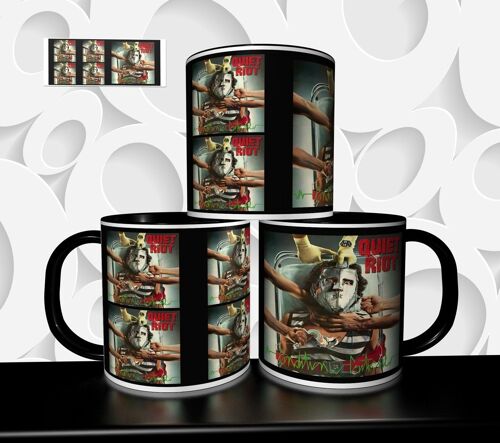 Mug Tasse À Café - Groupe Rock Quiet Riot 3594