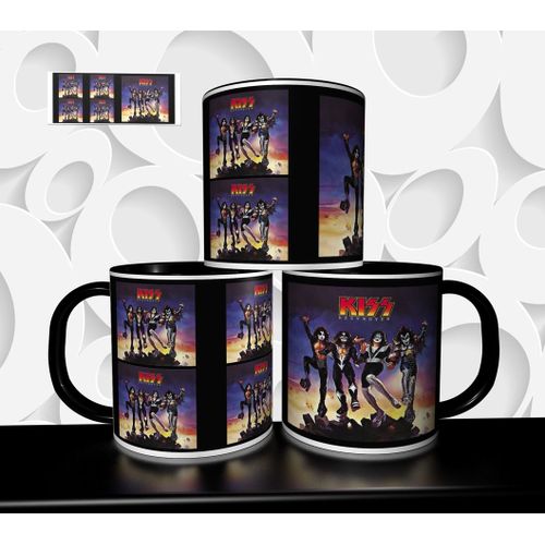 Mug Tasse À Café - Groupe Rock Kiss 3905