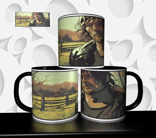 Mug Tasse À Café - Illustration The Walking Dead Daryl 4310