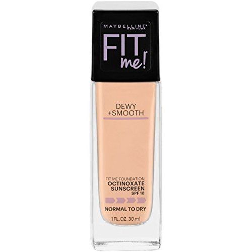 'maybelline Fit Me Dewy + Smooth Foundation, Nude Beige, 1 Fl. Oz. (Packaging May Vary)' 