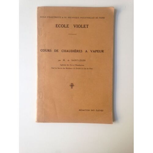 Cours De Chaudières À Vapeur