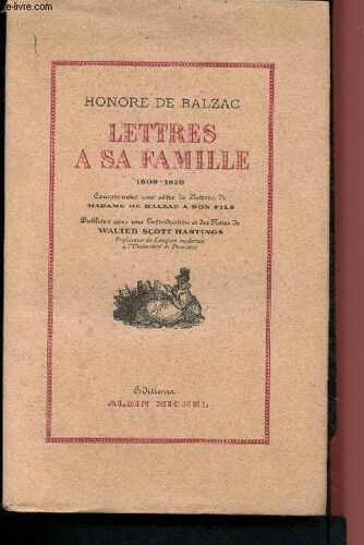 Lettres À Sa Famille