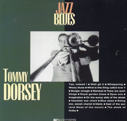Tommy Dorsey "Jazz & Blues N° 76" Cd Album - Editions Atlas - Saar - 1996