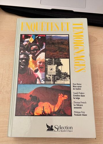 Enquêtes Et Témoignages - Mon Coeur De Traître (Rian Malan); Ermite Dans La Taïga (De Vassili Peskov); Le Silence Assassin (De Thomas French); Nomade Blanc (De Philippe Frey)