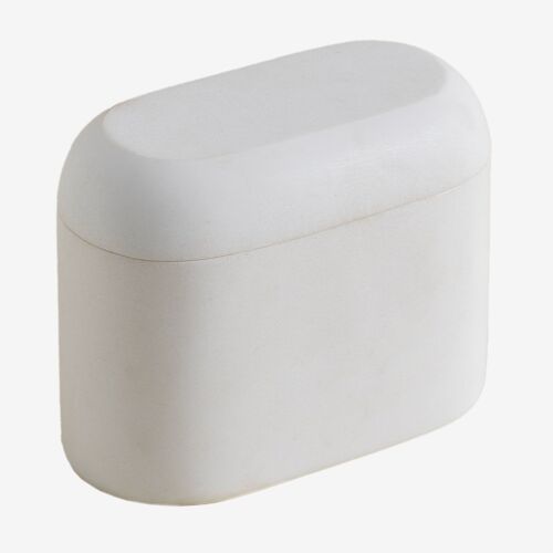 Pot avec Couvercle pour Bain Veranne Blanc