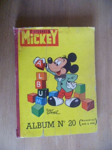 Album Mickey N° 20 Du 433 Au 450