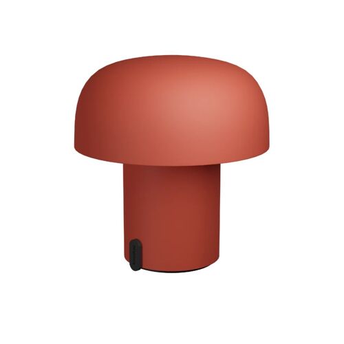 Kooduu - Lampe De Table Portable, Dimmable Et Rechargeable Via Usb, Couleur Orange Sensa Orange