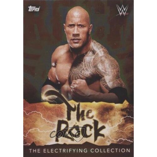 Trading Card Topps Wwe 2021 The Rock 212