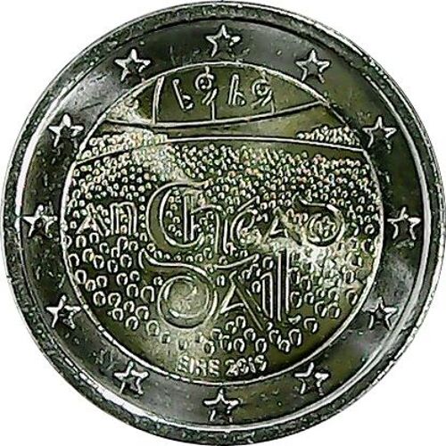 2 Euros 2019 Irlande: Dáil Éireann Unc