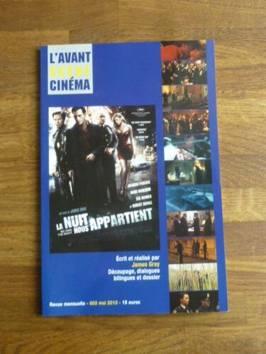 L'avant Scène Cinéma N° 603 De Mai 2013 La Nuit Nous Appartient De James Gray