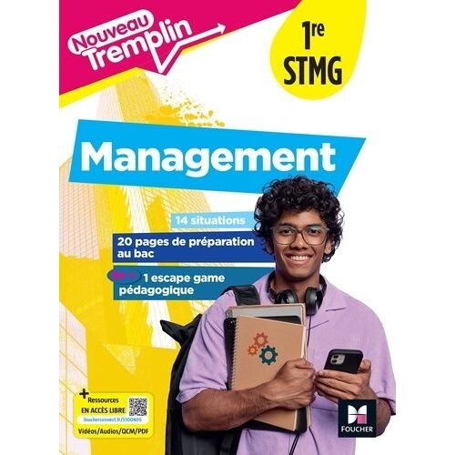 Management 1re Stmg Nouveau Tremplin - Edition 2025