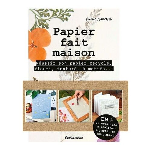 Papier Fait Maison - Réussir Son Papier Recyclé, Fleuri, Texturé, À Motifs