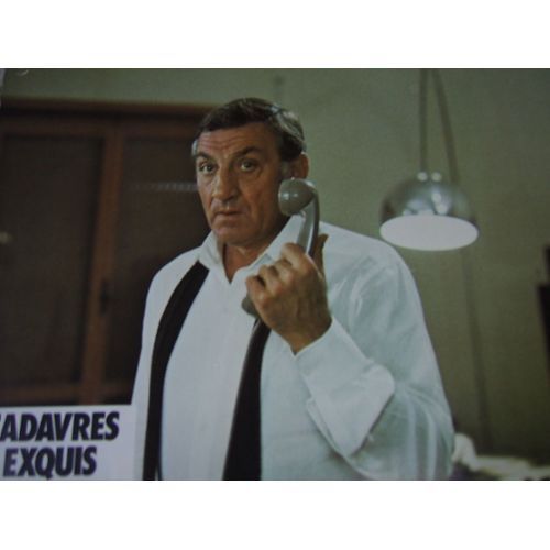 Cadavres Exquis - Lino Ventura - Francesco Rosi - 1976 - Jeu Complet 18 Photos D'exploitation Série A Et B En Couleur 21x27 Cm