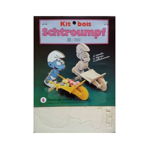 Figurines Schtroumpfs - Le Puits Et Le Jardinier - Marque Schleich - Occasion