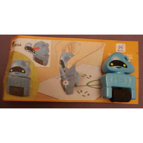 Kinder En225a - Robot Bleu (Crayon Vert)