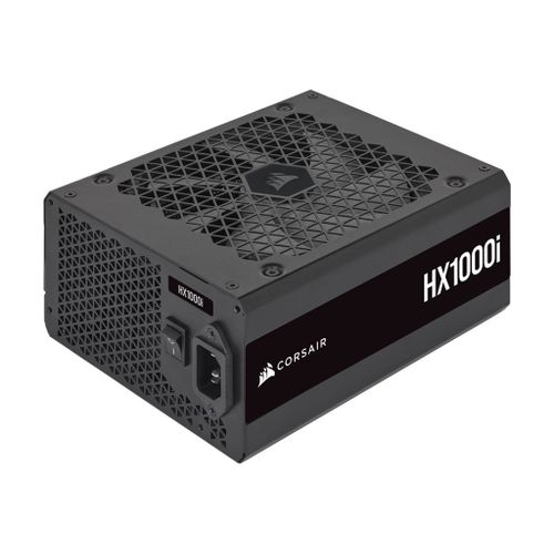 CORSAIR HXi Series HX1000i - Alimentation électrique (interne) - bruit très faible - ATX12V 3.0/ EPS12V - 80 PLUS Platinum - CA 100-240 V - 1000 Watt - Europe
