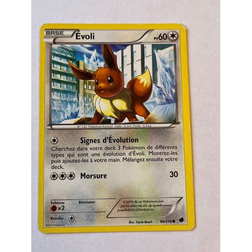 Carte Pokémon Évoli 90/116