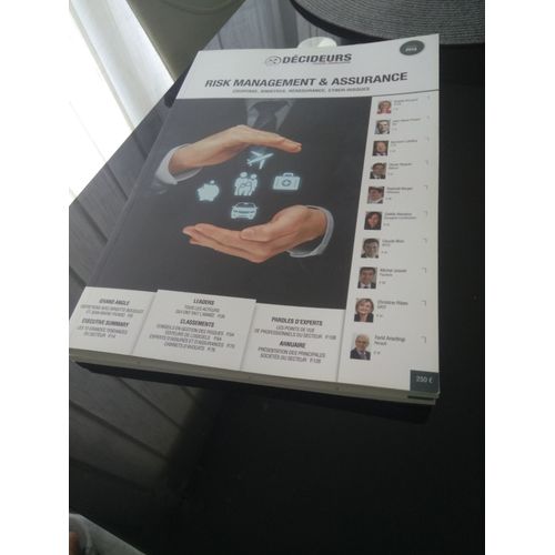 Décideurs Magazine : Guide-Annuaire Risk Management Et Assurance 2018